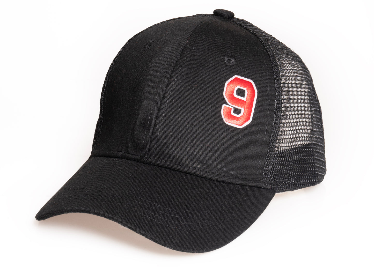 Classic baseball cap with custom number or initials