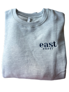 East Coast embroidered crewneck