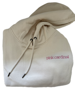 Pink Cardinal Fleece Hoodie