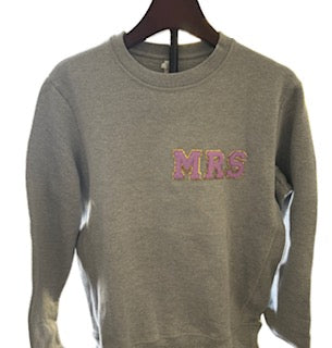 Mrs. crewneck sweatshirt