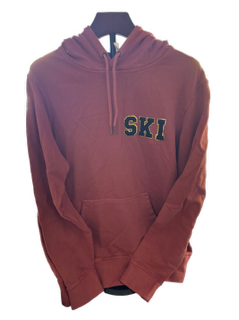 Ski hoodie terry sweatshirt